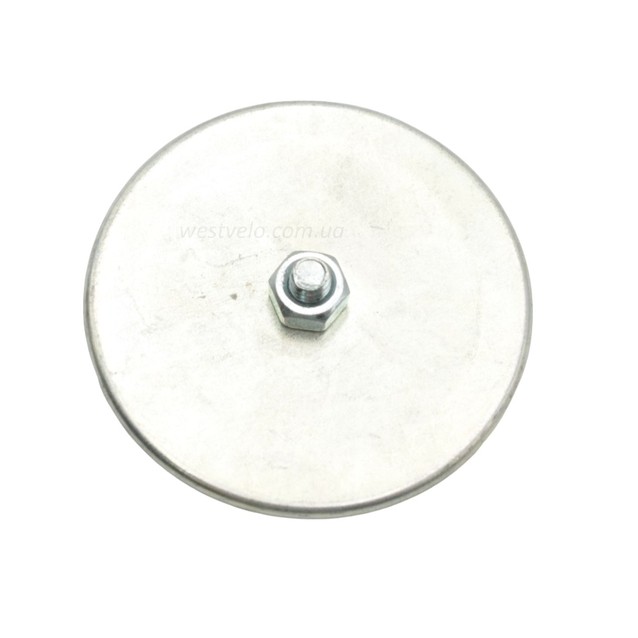 Катафот червоний на металі круглий фото westvelo.com