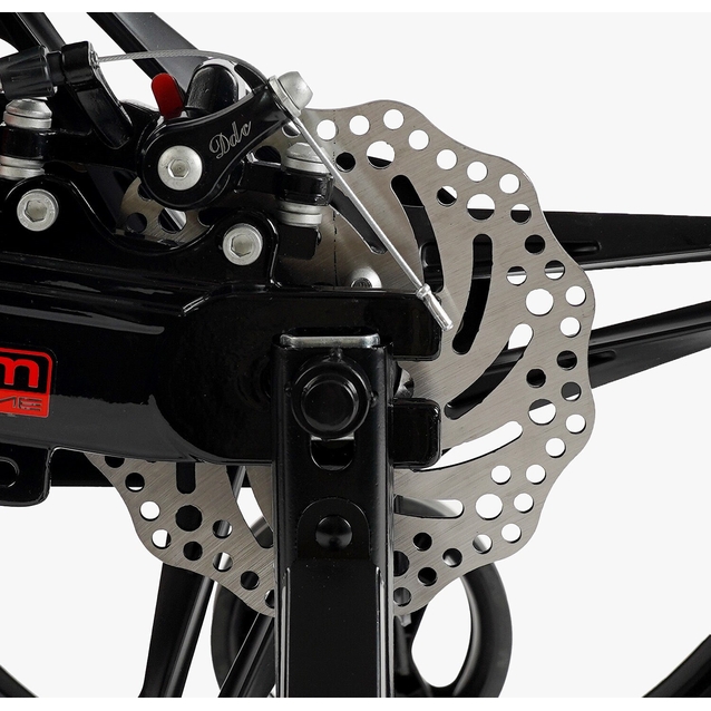 Дитячий велосипед 16 MG Corso «REVOLT» MG-16510, магнієва рама, чорно-червоний фото westvelo.com