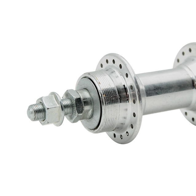 Втулка мтв задня, алюмінієва, диск (2 різьби) фото westvelo.com