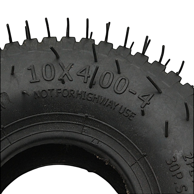 Покришка "04" 10х4.00-4 шипована Китай TT фото westvelo.com