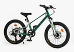Велосипед 20 MG Corso «NEXT» NX-20426 магній 11.5", (к-т SHIMANO) м'ятно-білий фото westvelo.com