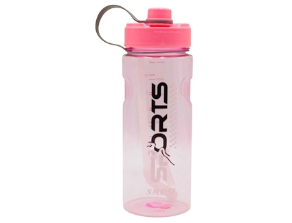 Фляга 1000 ml. SMOSI SPORTS, (для тренувань) з трубкою, рожева