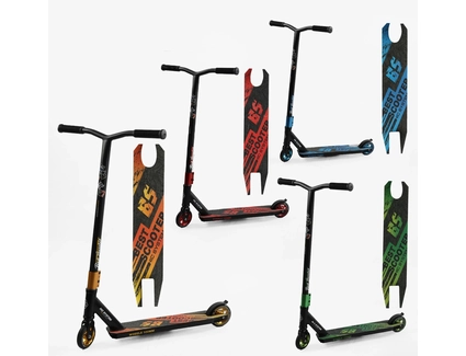 Самокат трюковий Best Scooter С-40313 видається тільки МІКС кольорів, HIC-система, пеги, AL диск та дека, колеса PU Ø100mm