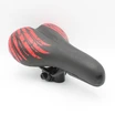 Сідло дитяче №5036 чорне з червоними крилами фото westvelo.com