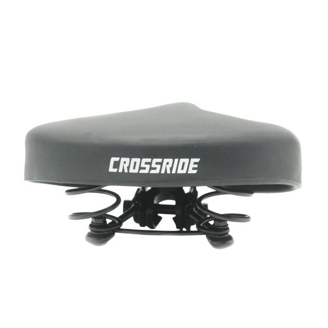Сідло на пружинах CROSSRIDE № 012, чорне фото westvelo.com