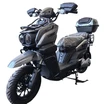 Електроскутер Corso «SPECIAL» SC-721699, двигун 2000W, акумулятор 72V 35Ah свинцево-кислотний, сірий, колеса 10" + 1 ящик. акум фото westvelo.com