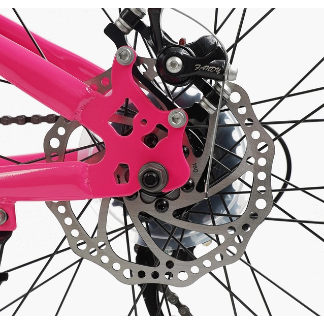 Велосипед 26 ST Corso «GLOBAL» GL-26344 сталь 13", (к-т Saiguan) рожевий фото westvelo.com