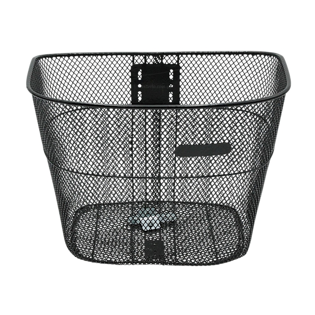 Кошик металевий сіточка чорний (без кріплення на руль) фото westvelo.com