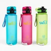 Фляга 620 ml SMILE пластик, блакитна фото westvelo.com