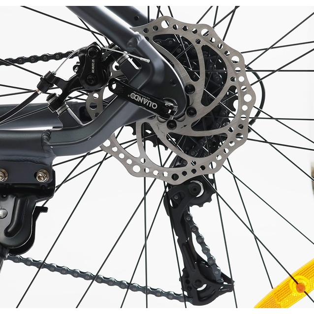 Велосипед 29 AL Corso «ANTARES» AR-29617 алюміній 19", (к-т SHIMANO) сірий фото westvelo.com