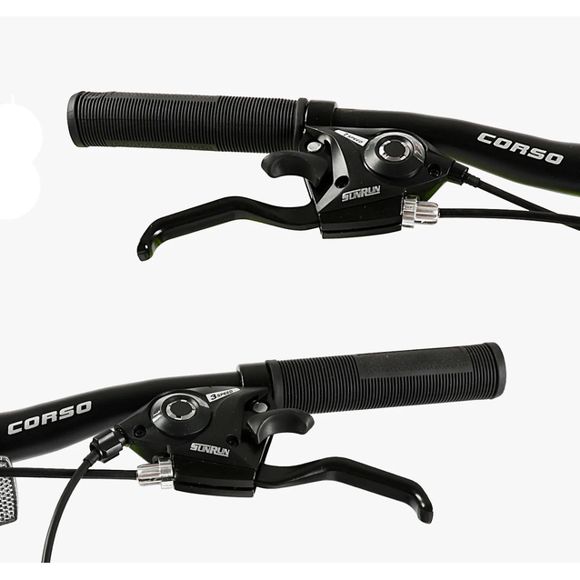 Велосипед 26 ST Corso «PHANTOM» PH-26183 сталь 13", (к-т SunRun) жовтий фото westvelo.com