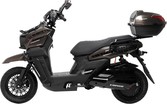 Електроскутер Corso «BLACKFURY» BF-178095, двигун 2800W, акумулятор 72V 40Ah літій-залізо-фосфатний, коричневий, колеса 12" фото westvelo.com