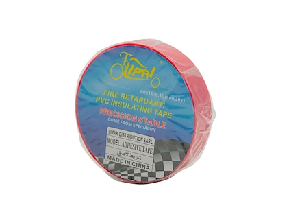 Ізострічка ПВХ, 10mm- 20m "LIPAI" (червона)