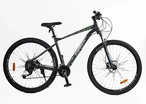 Велосипед 29 AL Corso «CYBER» CB-29657 алюміній 19", (к-т SHIMANO) графітово-зелений фото westvelo.com
