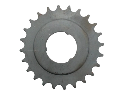 Зірка задня 24 зуби калена чорна на блістері