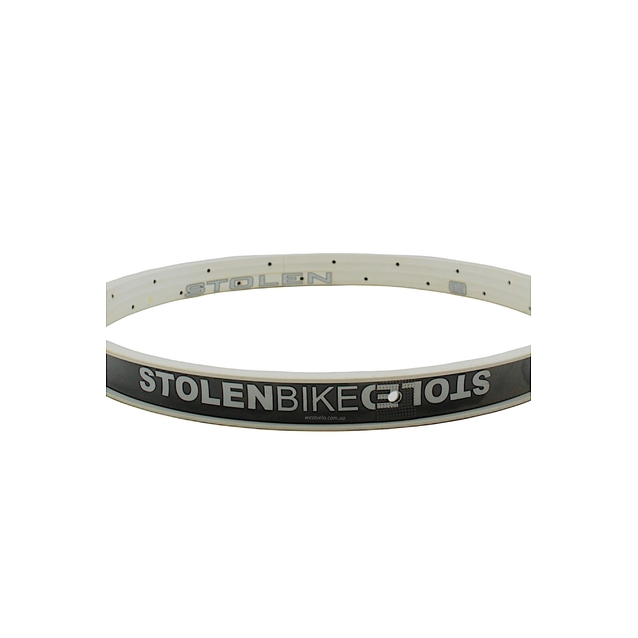 Обід 20 подвійний білий "BMX" STOLEN Revolver 36Н Б/К (під диск.гальма) з фліпером фото westvelo.com