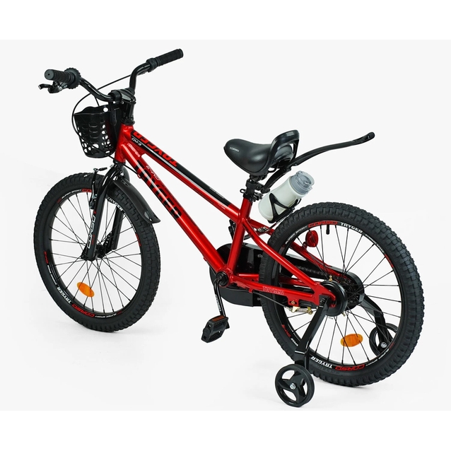 Дитячий велосипед 20 AL Corso «TAYGER» TG-69303 алюмінієва рама червоний фото westvelo.com
