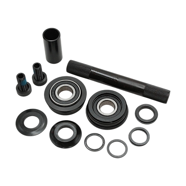 Каретка шліци BMX KENLI (KL-11F) (48T-19мм 140мм)  2 пром-підшипники (19/41 28/11) (American Type) фото westvelo.com