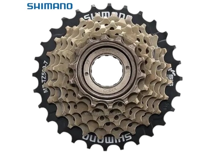 Зірка задня різьбова 7-рик SHIMANO TZ-500 (14-28T)