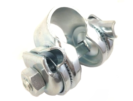 Замок сідла під дріт, сталевий нікель