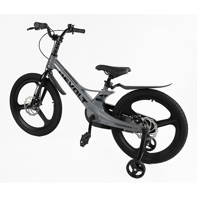 Дитячий велосипед 20 MG Corso «REVOLT» MG-20922 магнієва рама, графітовий фото westvelo.com