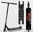 Самокат трюковий Best Scooter «SIMBIOTE-2» 97683 чорно-червоний, HIC-система, пеги, AL диск та дека, колеса PU Ø120mm, ширина керма - 57 см фото westvelo.com