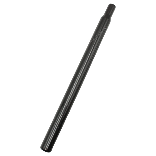 Труба сідла Ø28.6 мм сталева, L-40см. чорна фото westvelo.com