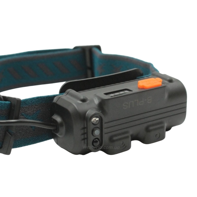 Ліхтар налобний на usb зарядку, BL-W679-P50+COB, Type-C. + сенсор руху фото westvelo.com