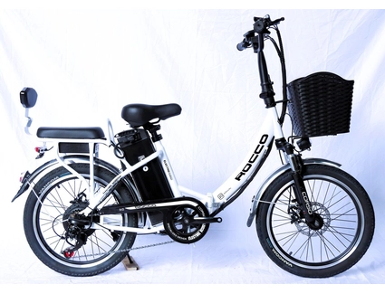 Електровелосипед 20 ST Corso «ROCCO» RC-20144 сталь складний, двигун 500W, акумулятор 48V 20Ah літієвий, білий