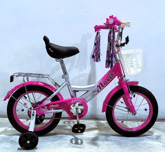 Дитячий велосипед 14 ST Corso «MAXIS» MX-60930 сіро-рожевий