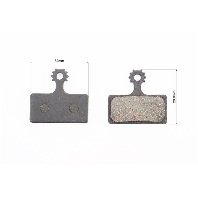 Колодки гальмівні дискові № 01 ANDSON (YL-1016) чорні  (Shimano BR-M985, XTR 2011) фото westvelo.com