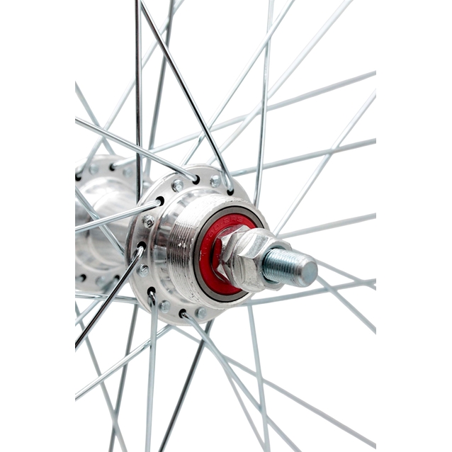 Колесо 26 зад, обід 2-ний чорний, втулка AL на промах, диск різьба (Gravity) фото westvelo.com