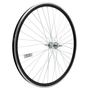 Колесо 28-29 зад, обід 2-ний чорний, втулка ST. на віночках, диск різьба (без назви)