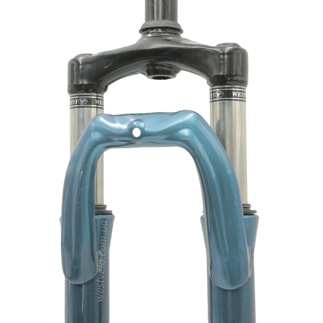 Вилка 27.5 аморт. безрізьб CORSO (449), синя, disk, шток Ø28.6 L-205mm фото westvelo.com