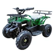 Електроквадроцикл Corso з захистом, RS-760912 двигун 1000W, акумулятор 48V 12Ah свинцево-кислотний, зелений фото westvelo.com