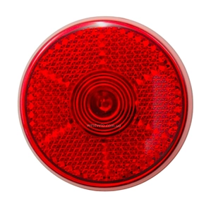 Габарит задній червоний JY-052 на рюкзак на батарейках