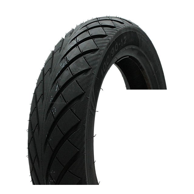 Покришка "12" 100/90-12 Б/К BLACK CAT (068) дорожня 6PR TL фото westvelo.com