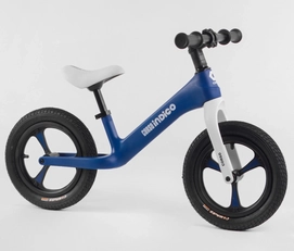 Велобіг 12 Corso надувні колеса, нейлонова рама «INDIGO» D-0881 синій