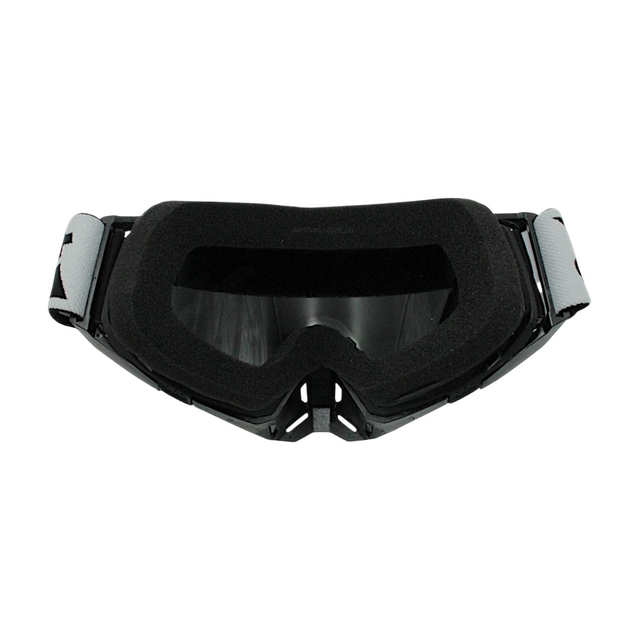 Мото окуляри Кросс-ендуро 100% 109-1-12, чорні, тонований візор (class B) фото westvelo.com