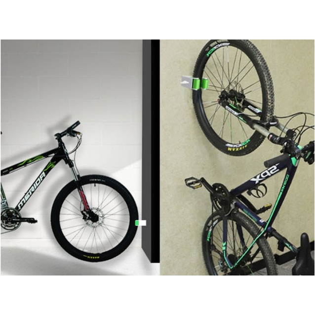 Тримач велосипеда CK-002 настінний пластик великий фото westvelo.com