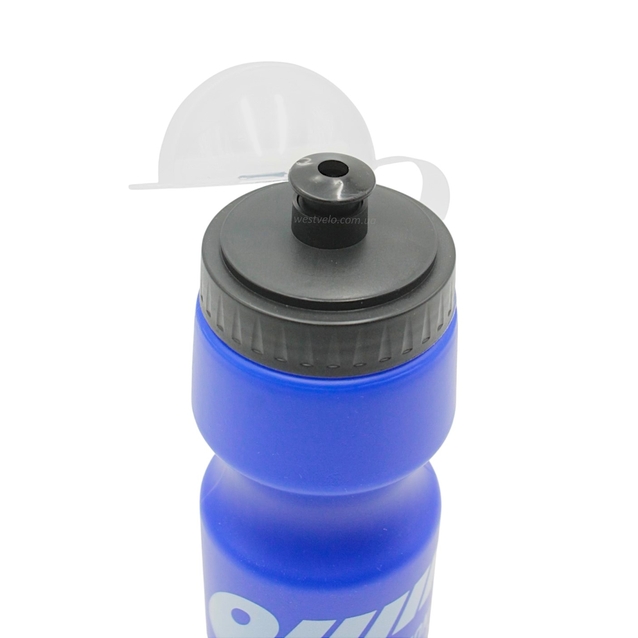 Фляга 750ml харч.пластик, синя фото westvelo.com