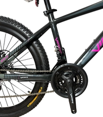 Велосипед 24 AL Viper «075» алюміній 13", графітово-сіро-рожевий