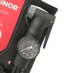 Насос вело з манометром + кріплення HONOR MP-3021 алюміній, чорний + кріплення (AV/FV) фото westvelo.com