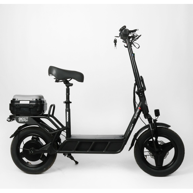 Електросамокат Best Scooter G-39079 двигун 1000W, акумулятор літієвий 48V 18Ah, колеса надувні 14’’ фото westvelo.com