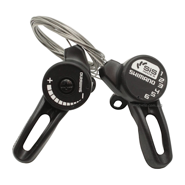 Манетки Shimano SL-TZ20  3+6 швидкостей фото westvelo.com