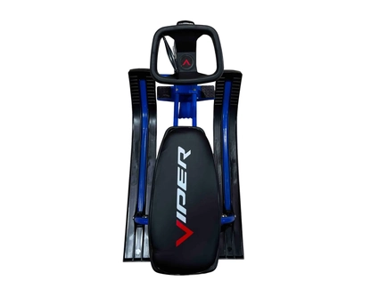 Санки з кермом (снігокат) Viper (Mustang) сталевий, синій