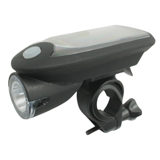 Фара usb FY-307 (1200mAh) (240lm), сонячна панель фото westvelo.com