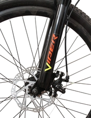 Велосипед 24 ST Viper «BLACKWOOD» сталь 12.5", чорно-жовто-помаранчевий