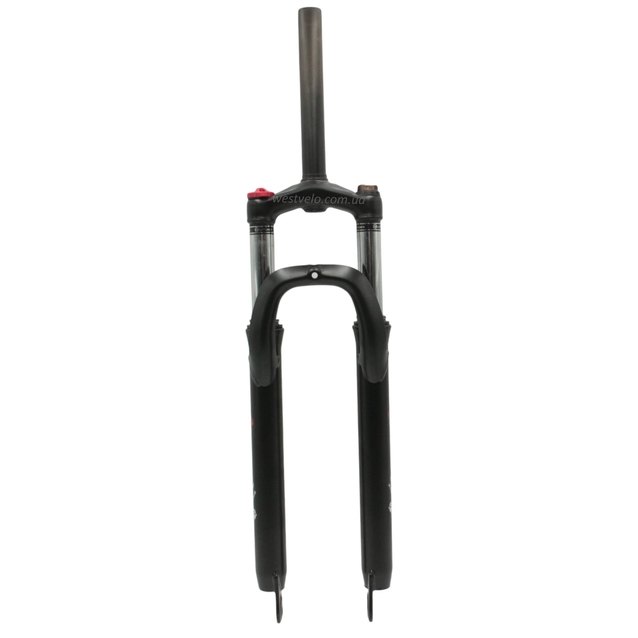 Вилка 29 аморт. безрізьб. AVANTI Ø28.6mm, локаут, disk. шток L-200mm. чорна фото westvelo.com