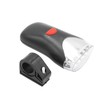 Фара №202 SUNBIKE SH-202 чорна 4 діоди на батарейках фото westvelo.com